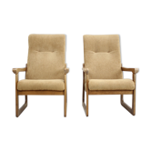 Paire de fauteuils Tchécoslovaquie