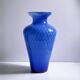 Vase bleu cobalt de Murano des années 1960