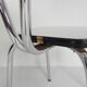 Ensemble de 4 chaises de salle à manger en Formica, années 1960