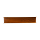 Mid-Century Modern Teak wall-mounted shelf by Walter Wirz for Wilhelm Renz, 150cm, 1960s