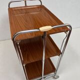 Rare Bremshey Gerlinol Dinett dessert trolley with 3 shelves - 1970