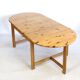 Table à manger en pin de Karin Moberg années 70