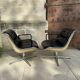 Paire de fauteuils Charles Pollock Knoll executive chair