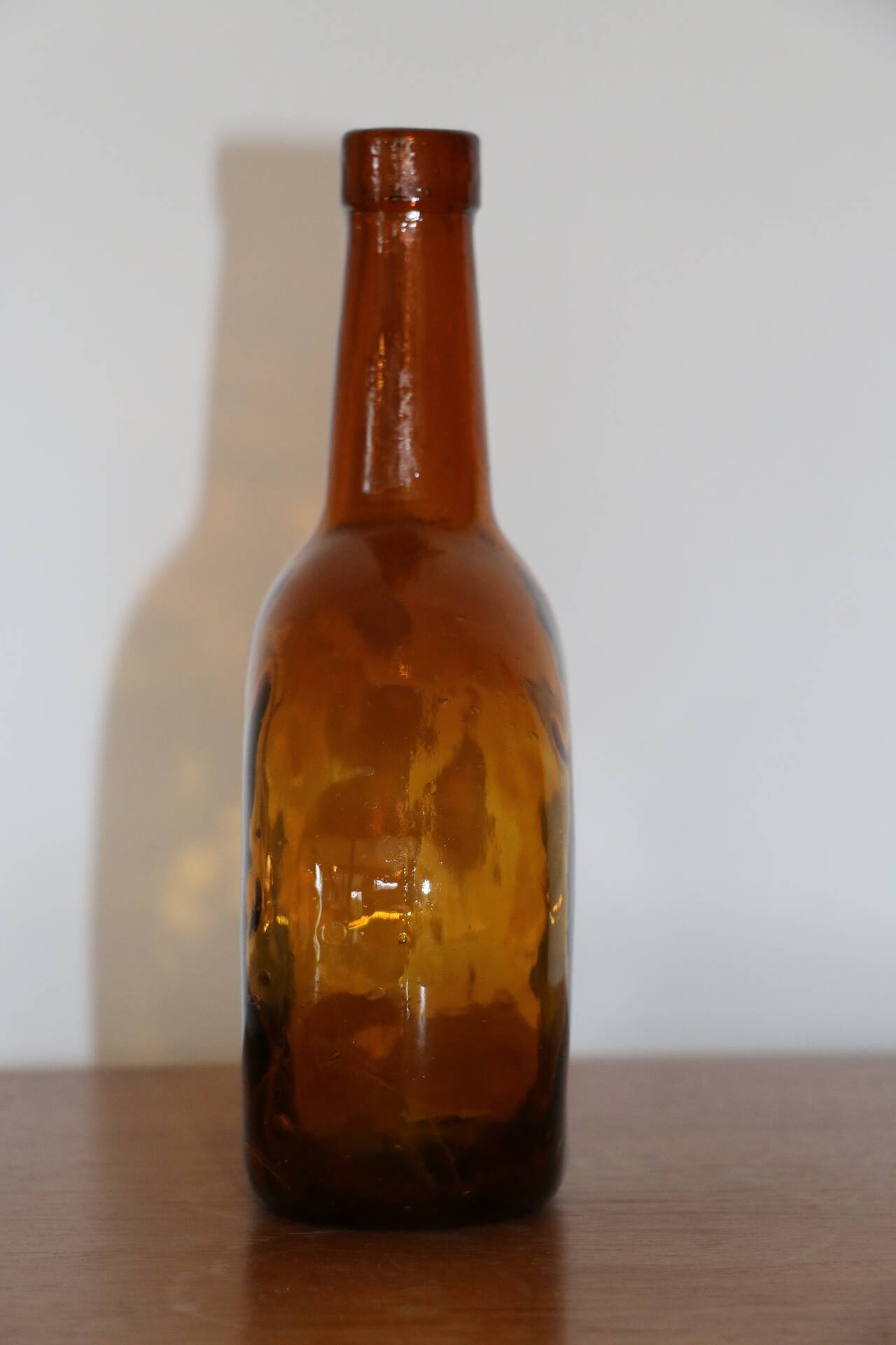 Dame Jeanne marron oblongue 230mm