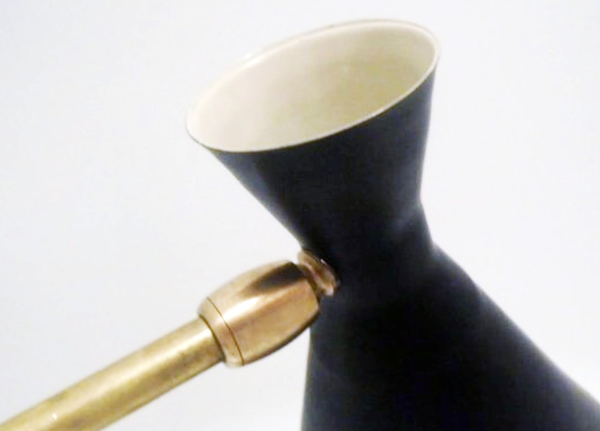 Lampe cocotte noir