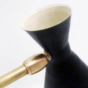 Lampe cocotte noir