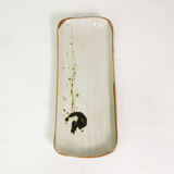 Plateau de céramique, Colombe, France, années 60