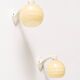 Art Deco porcelain wall lights