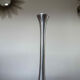 Scandinavian modernist aluminum candle holder in the 70s