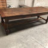 large old walnut farmhouse table