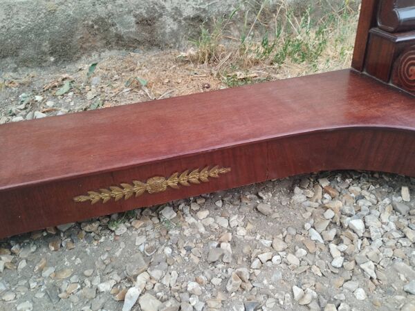Console ancienne style louis xvi plateau bois