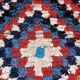 Tapis Berbère Boucherouite coloré - 85 x 153 cm
