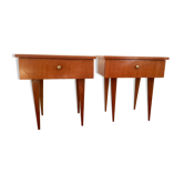 Pair of beside tables 50