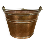 Pot de fleurs ancien en cuivre