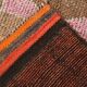 3x10 Pink & Brown Stars Pattern Vintage Runner Rug, 94x320Cm