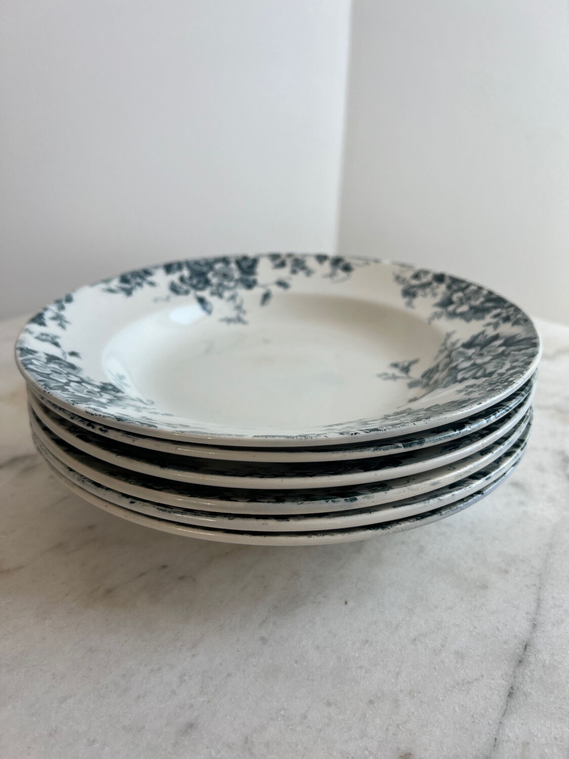 Hollow plates Terre de fer St Amand