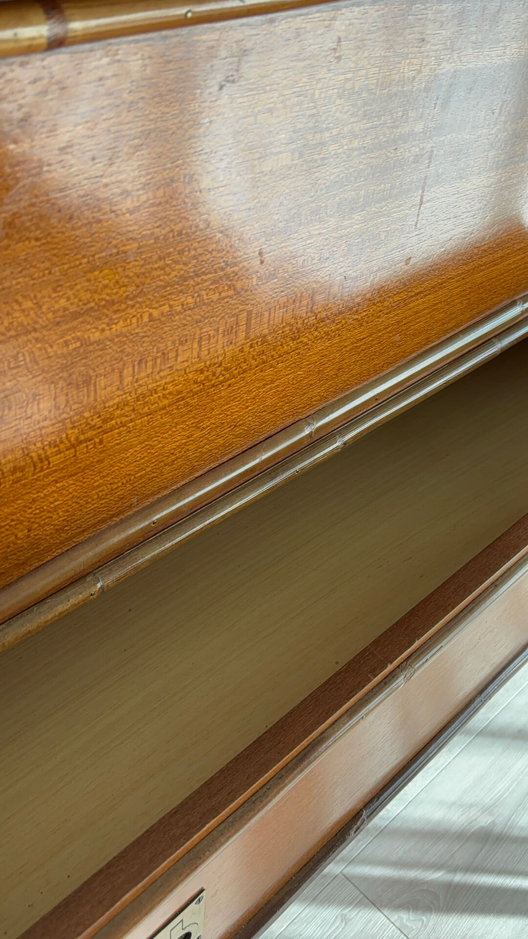 Commode bois et bambou Dalvera, 1970