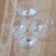 4 stemmed glasses - Lily of the Valley pattern