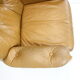 Fauteuils italiens cuir 1970s design