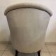 Fauteuil crapaud ancien restauré