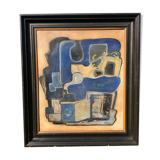 Abstract oil painting