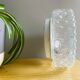 Portuguese bubble glass flush mount lamp
