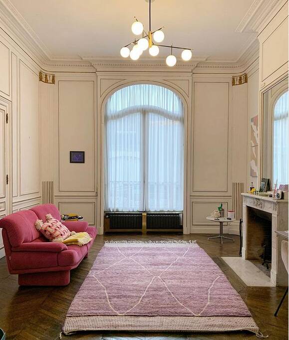 Moroccan Berber rug "Boujaad" pure wool hand-woven