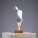 Elegant minimalistic abstract sculpture