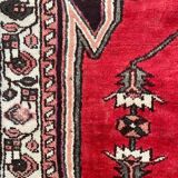 Handmade Persian vintage mazlaghan rug 130x190 cm