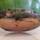 Pichet en céramique vernissée verte de Biot, France fin XIXème début XXème