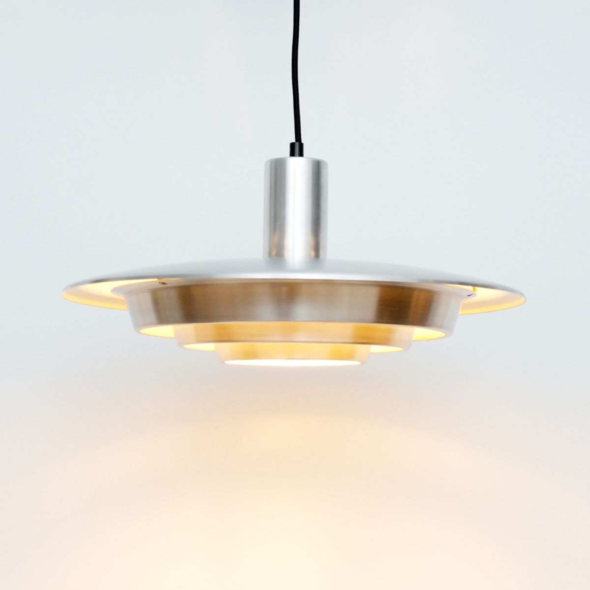 Danish pendant lamp in silver 60