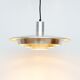Danish pendant lamp in silver 60