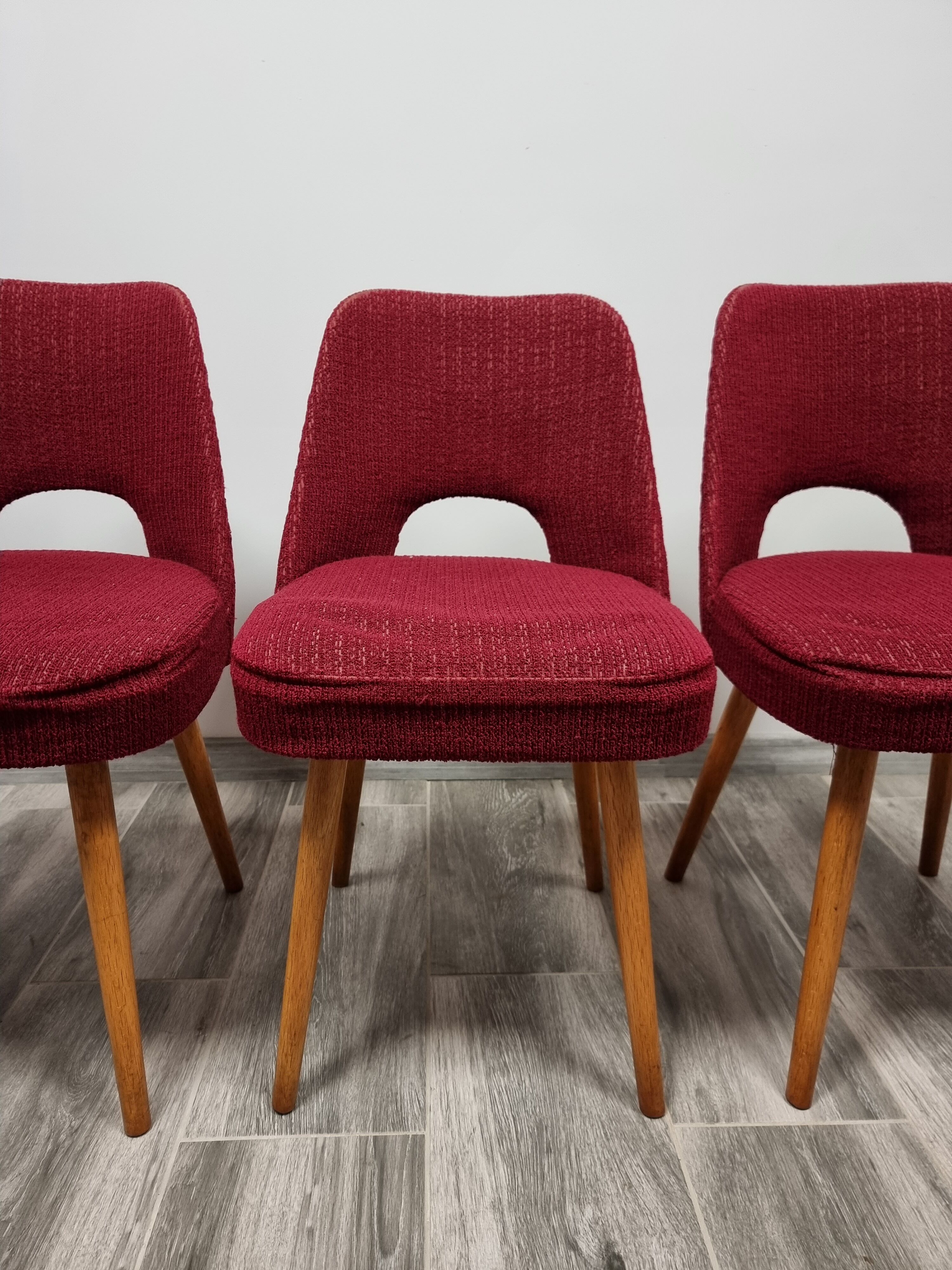 4 dining chairs by Oswald Haerdtl