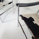 LC1 armchairs, Le Corbusier,  Cassina