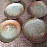 9 stoneware flat plates