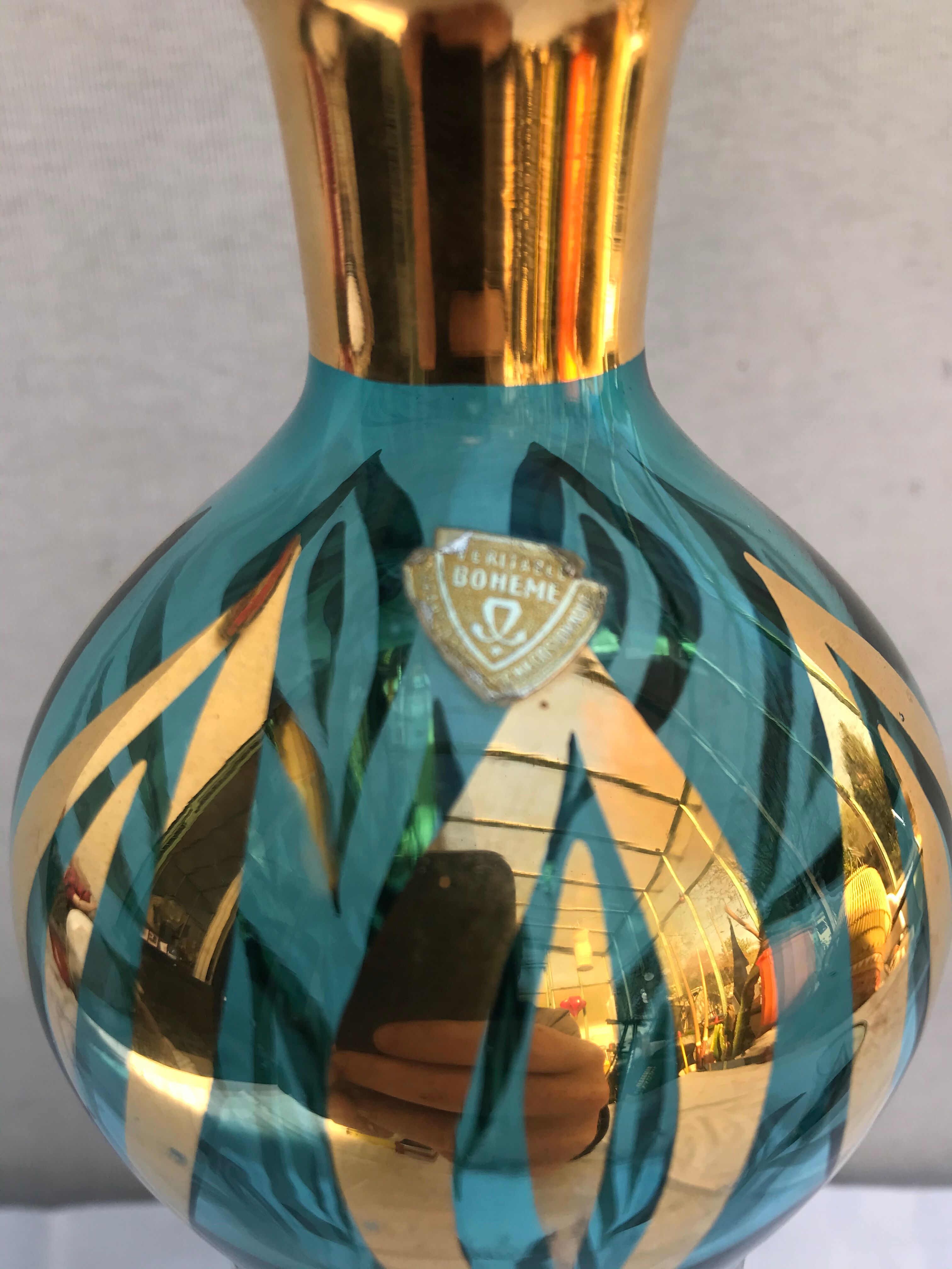 Former boheme carafe and glass
