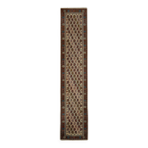 Tapis Oushak en laine noué à la main en Turquie 75 cm x 372 cm