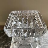 Vintage crystal decanter diamond tip