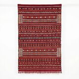 Red Berber kilim rug 155x240 cm