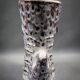Vase with two handles in glazed ceramic - vallauris, marius giuge style fat lava