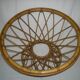diabolo rattan coffee table from the 50s