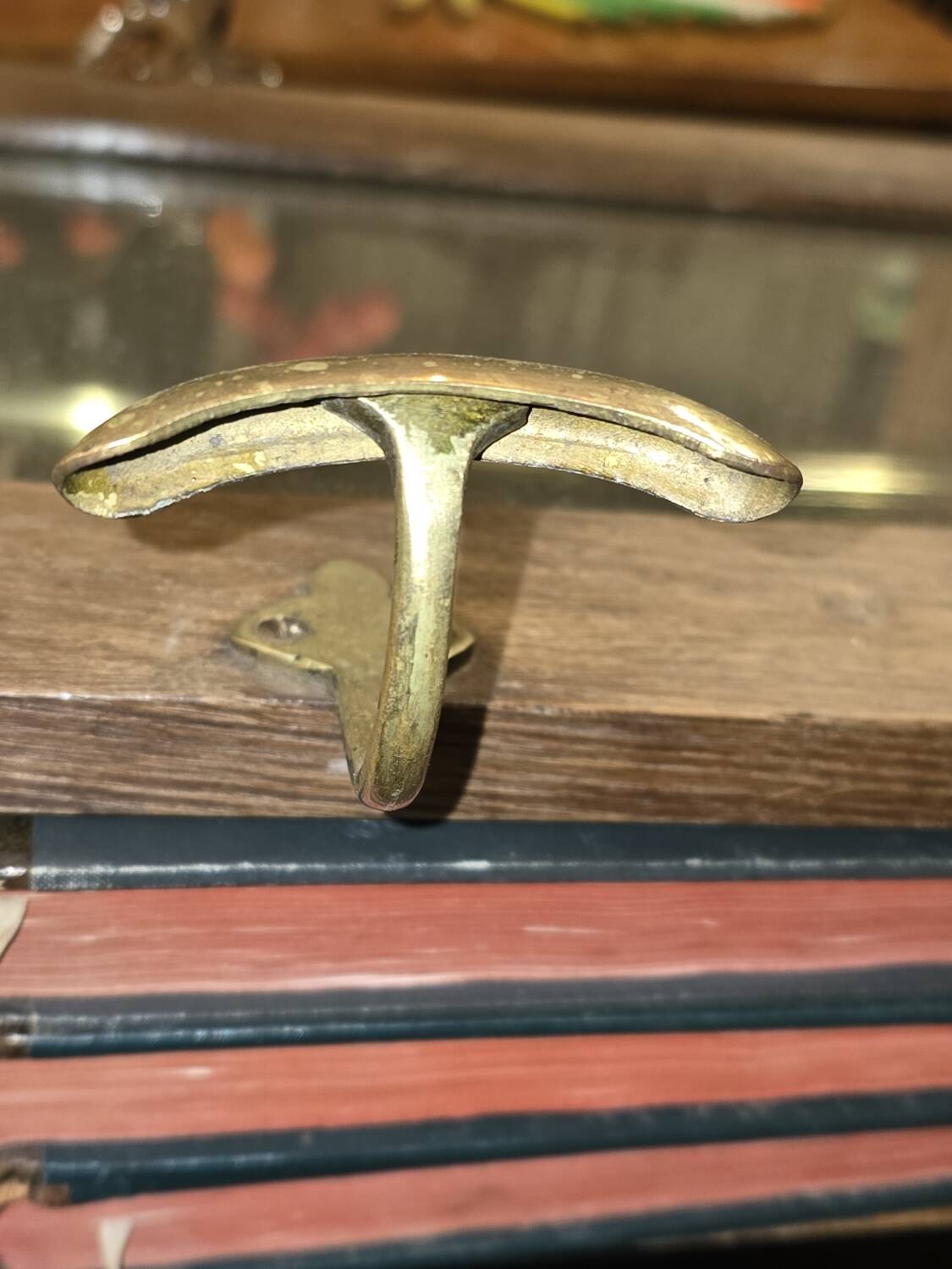 1950s wall coat rack