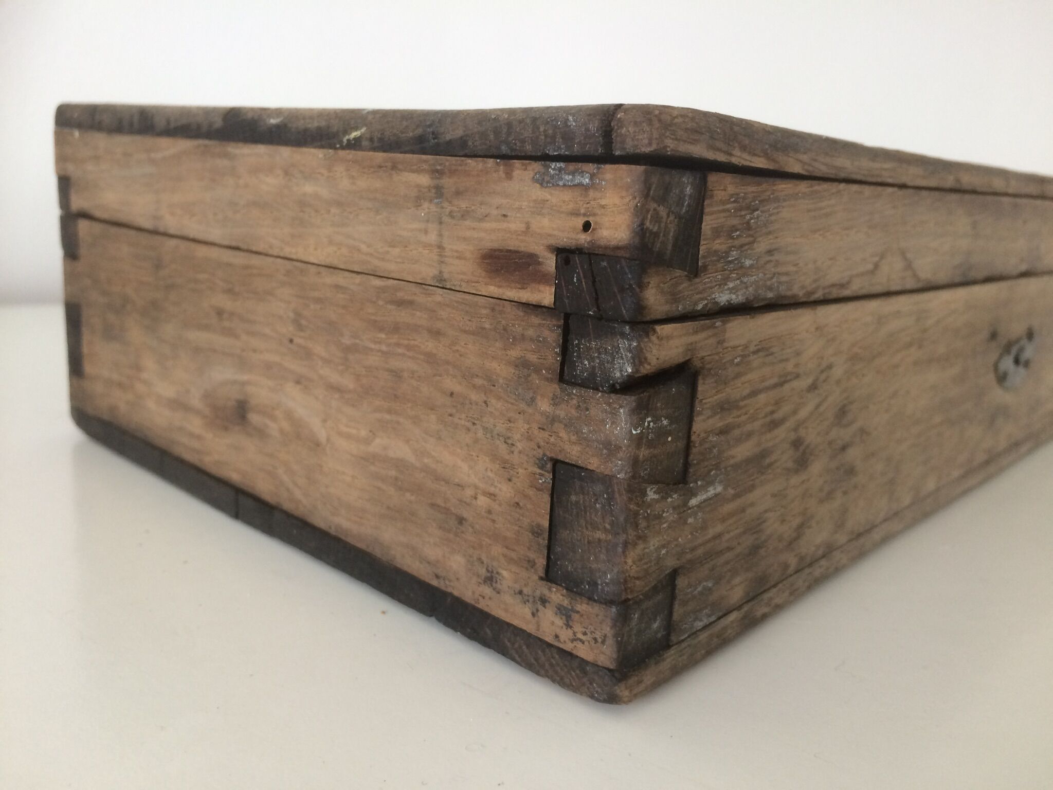 Small vintage wooden box