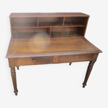 Bureau a gradin ancien en bois