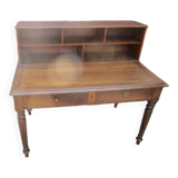 Bureau a gradin ancien en bois