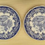 2 assiettes lunéville