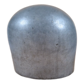 Old industrial workshop hat shape in metal cast aluminum XX th