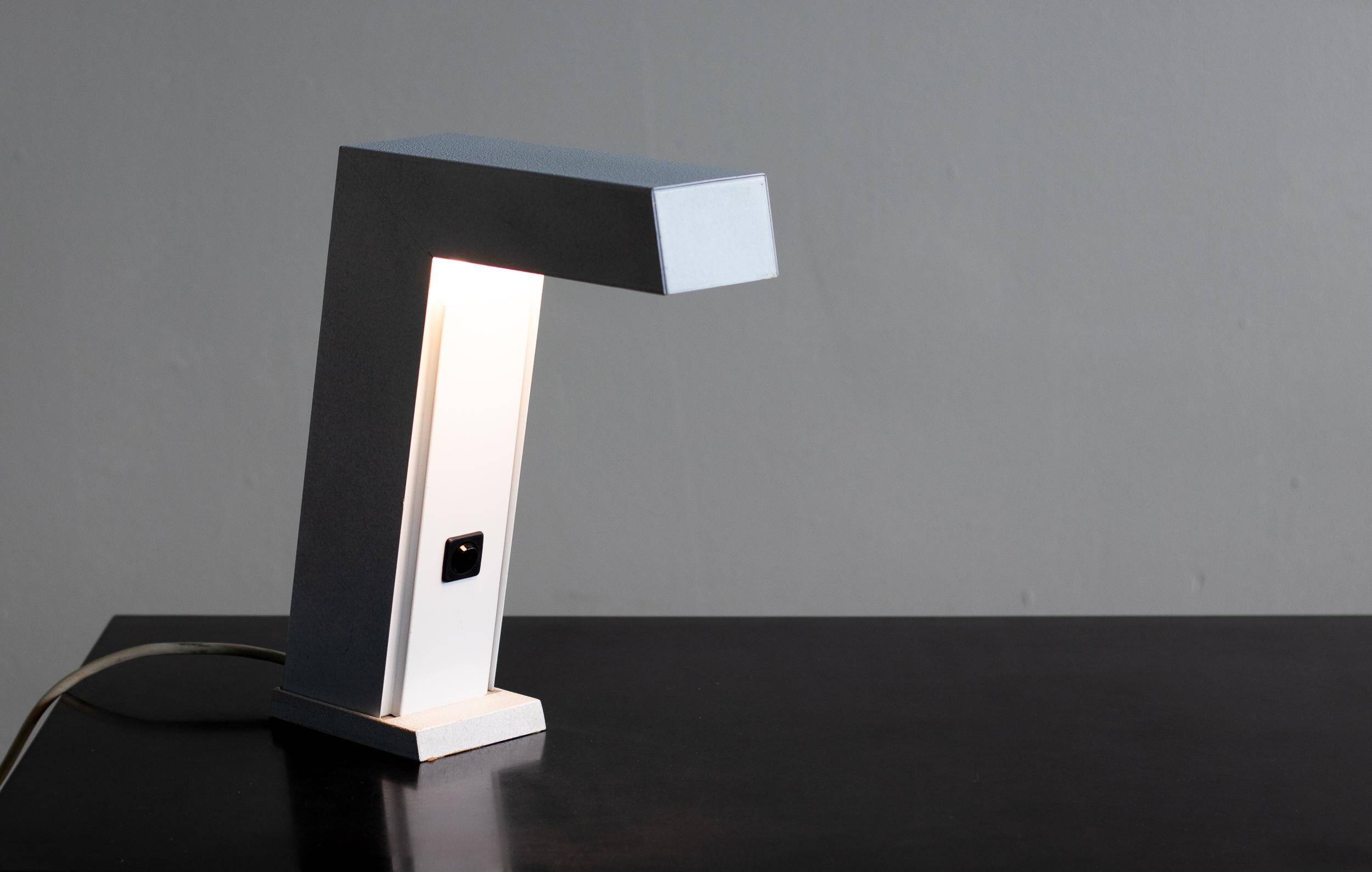 Work Sun desk lamp by Euro Licht, halogen, minimalist design, 1983