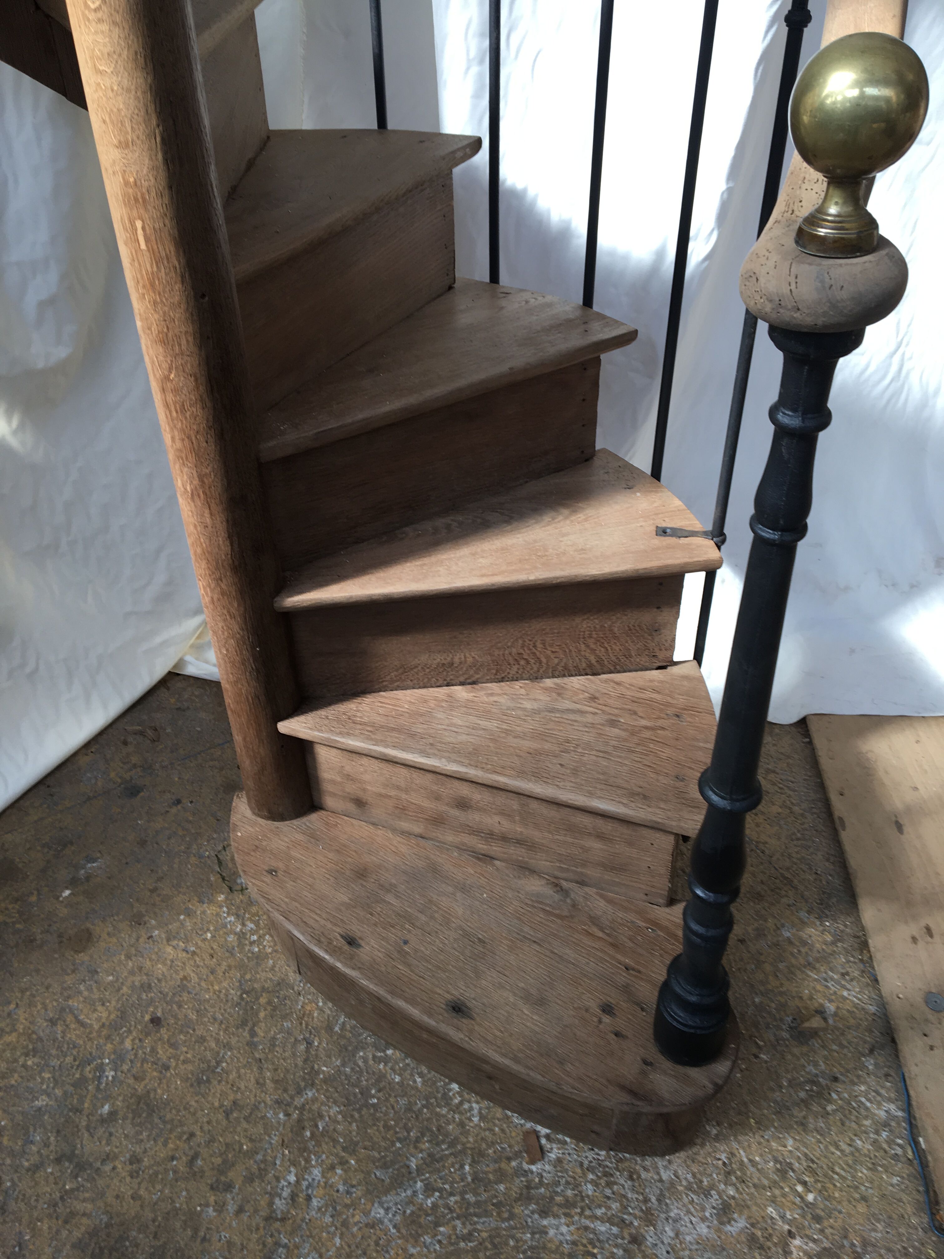 Ancient spiral staircase 1900