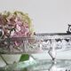 English silver table centerpiece